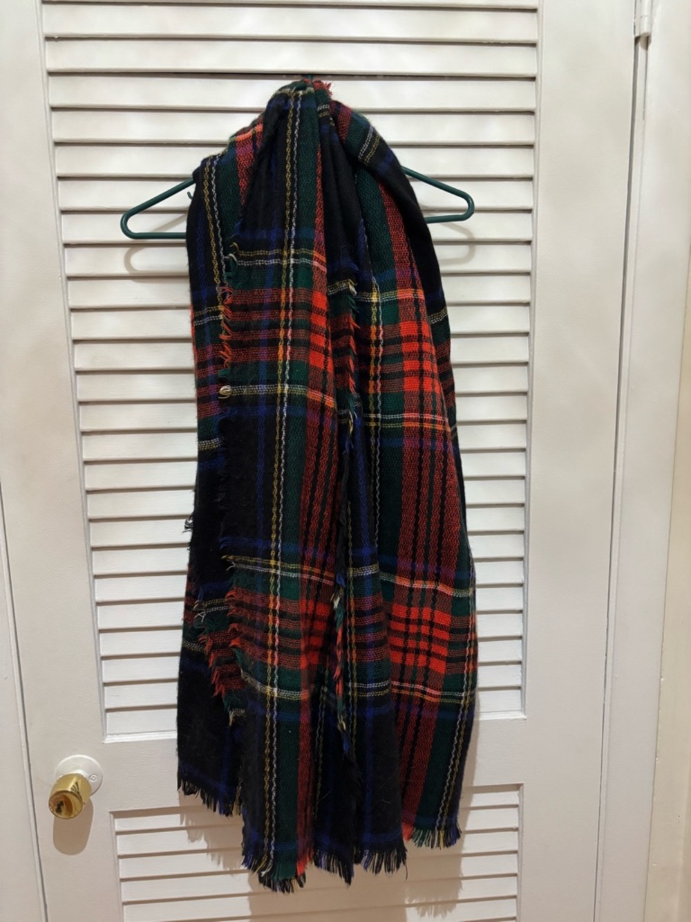 Gap Plaid/Tartan Scarf Wrap